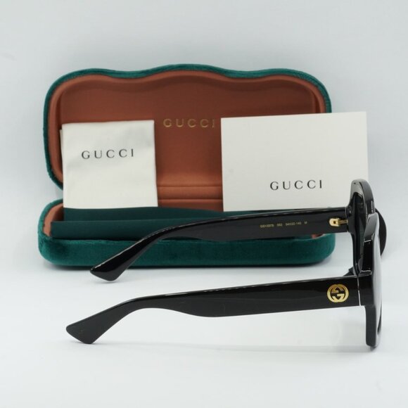 Final Price! Gucci GG1337S 002 Black/Grey Polarized Sunglasses - Picture 10 of 10